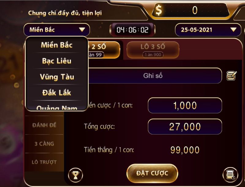 Lô đề tai Sun win